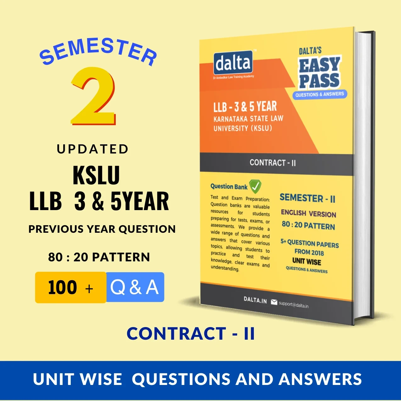 CONTRACT – II (80:20 Marks) – Easy Pass | KSLU 3-Year & 5-Year LLB | Exam-Orient