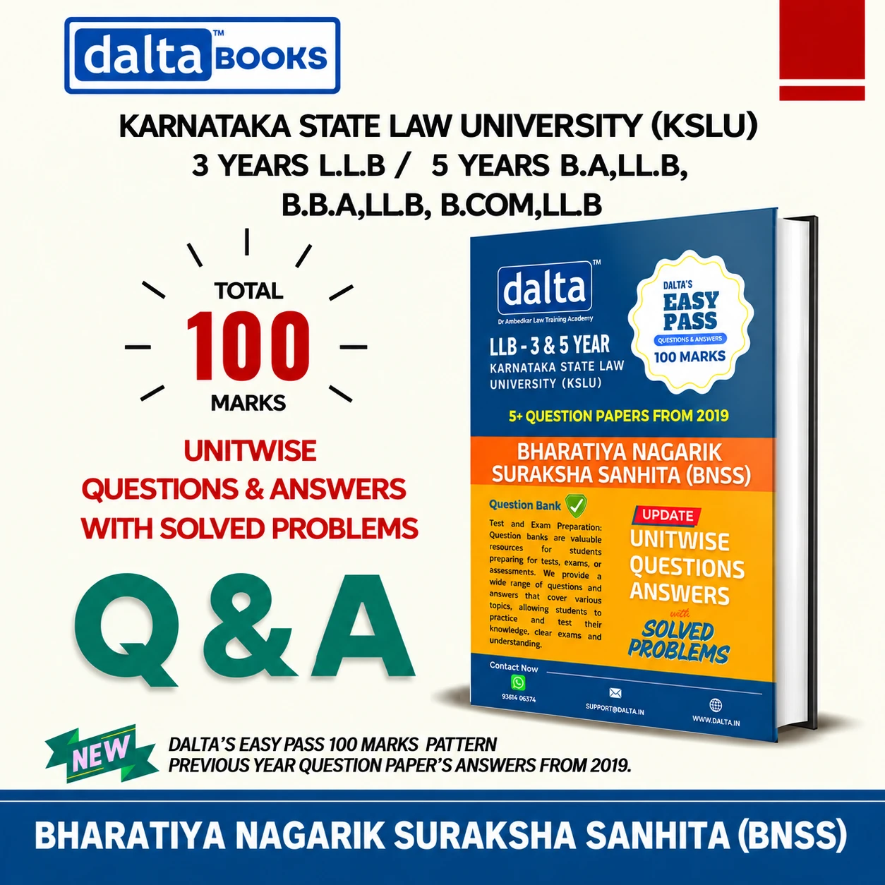 THE BHARATIYA NAGARIK SURAKSHA SANHITA, 2023 (BNSS) (100 Marks) – Easy Pass | KS