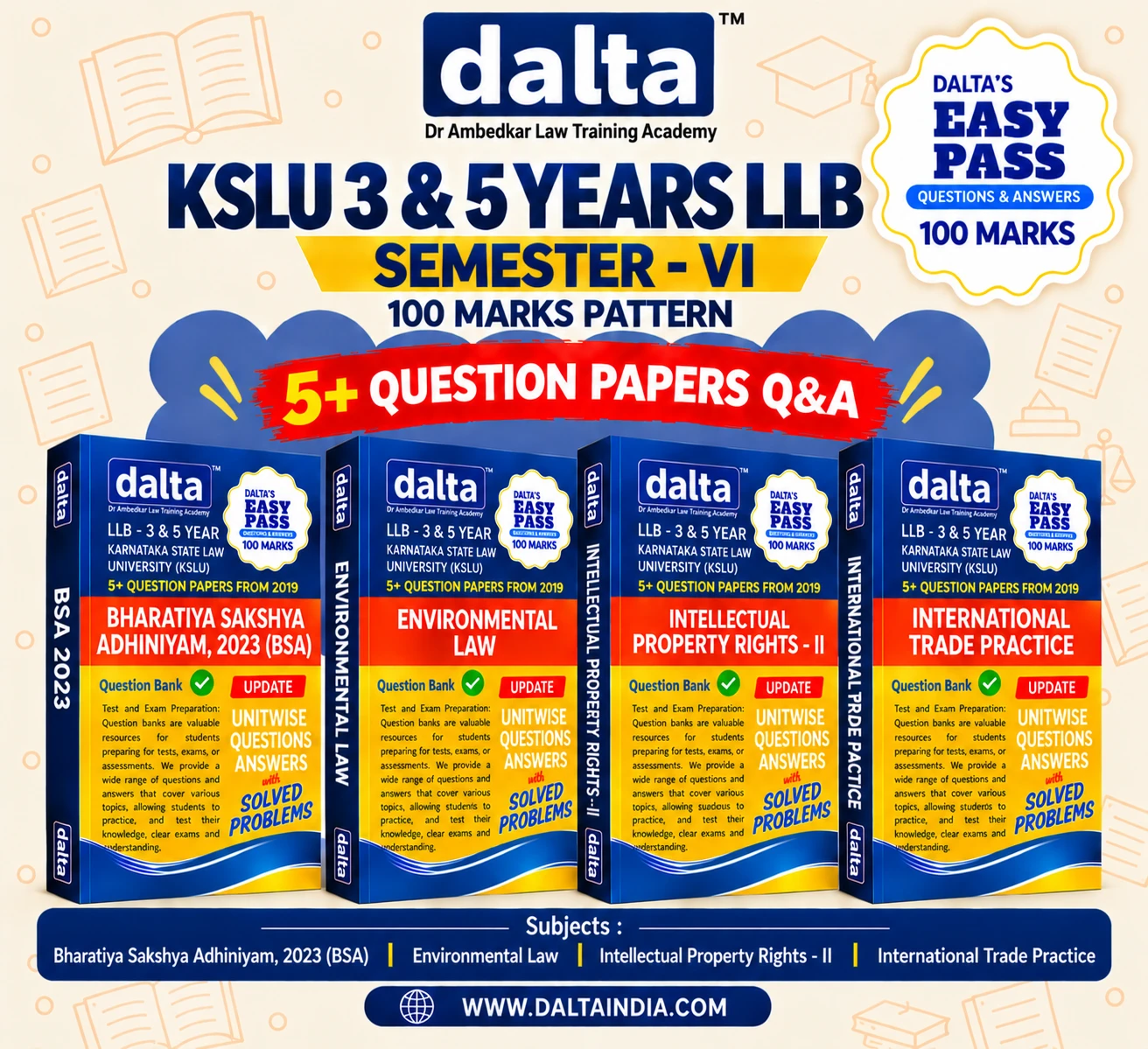 Semester – VI  Book Set