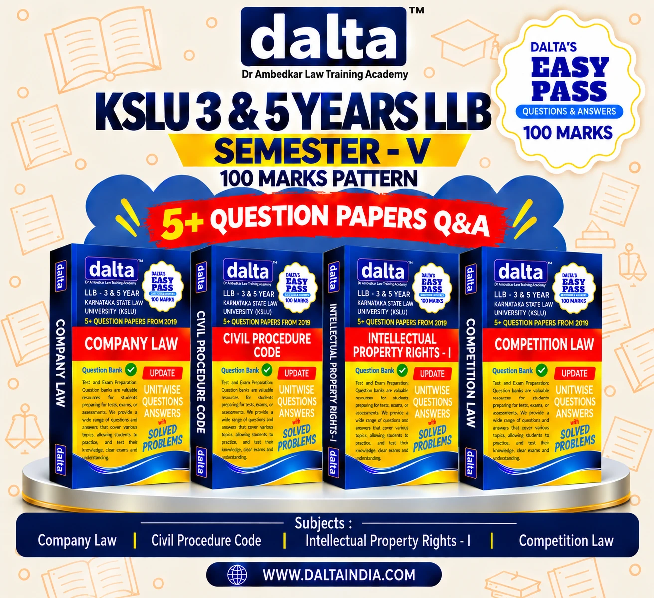 SEMESTER V – 100 MARKS – ALL BOOKS