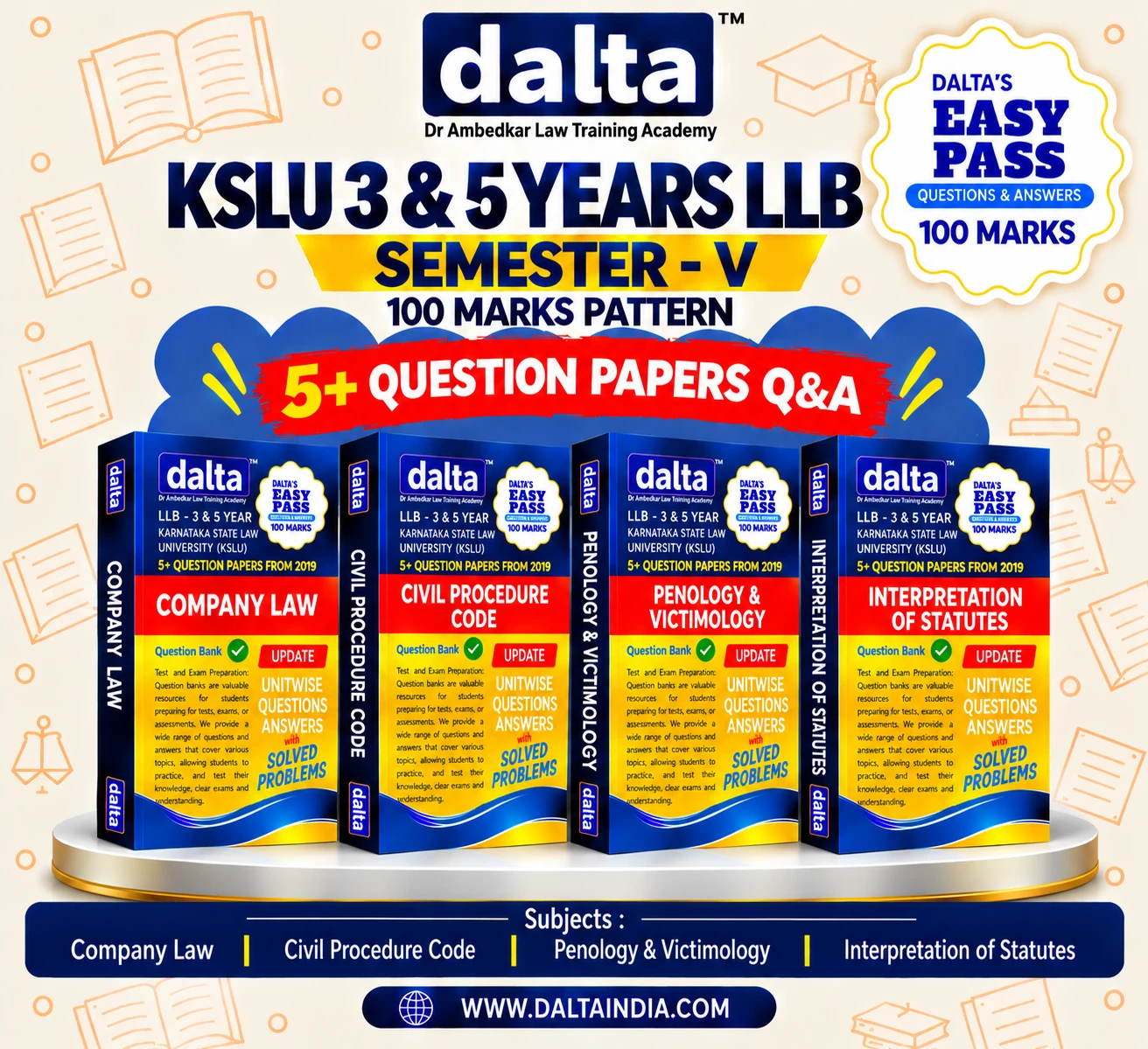 SEMESTER V – 100 MARKS – ALL BOOKS
