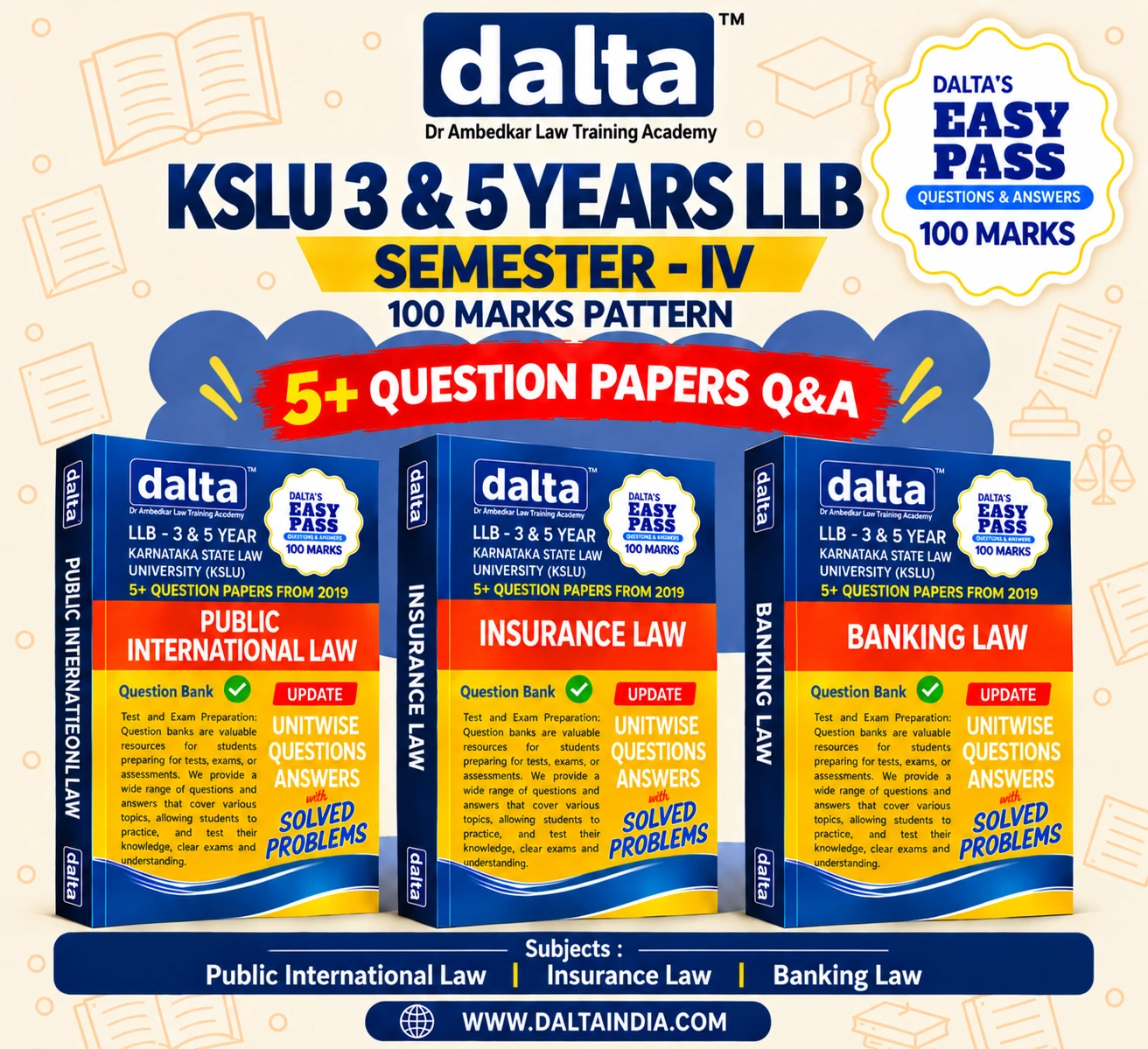 SEMESTER IV – 100 MARKS – ALL BOOKS